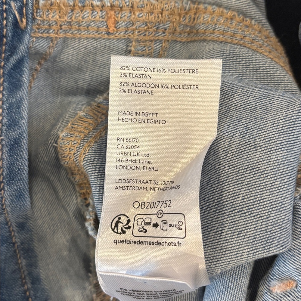 We the Free People Libre Wide Leg Jeans Seam Detail Goodie Goodie 29 NWT NEW - Picture 11 of 11